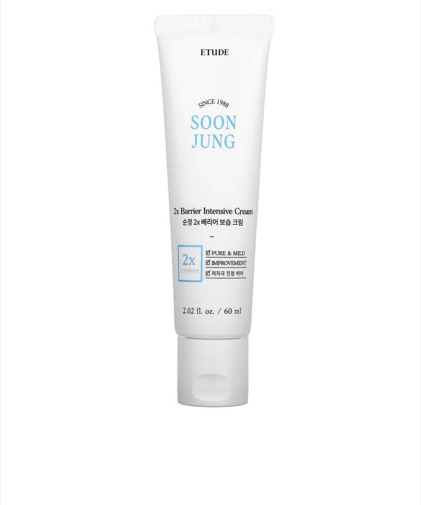 ETUDE HOUSE SOON JUNG 2X BARRIER INTENSIVE CREAM (60ML) - Inspired by Minana