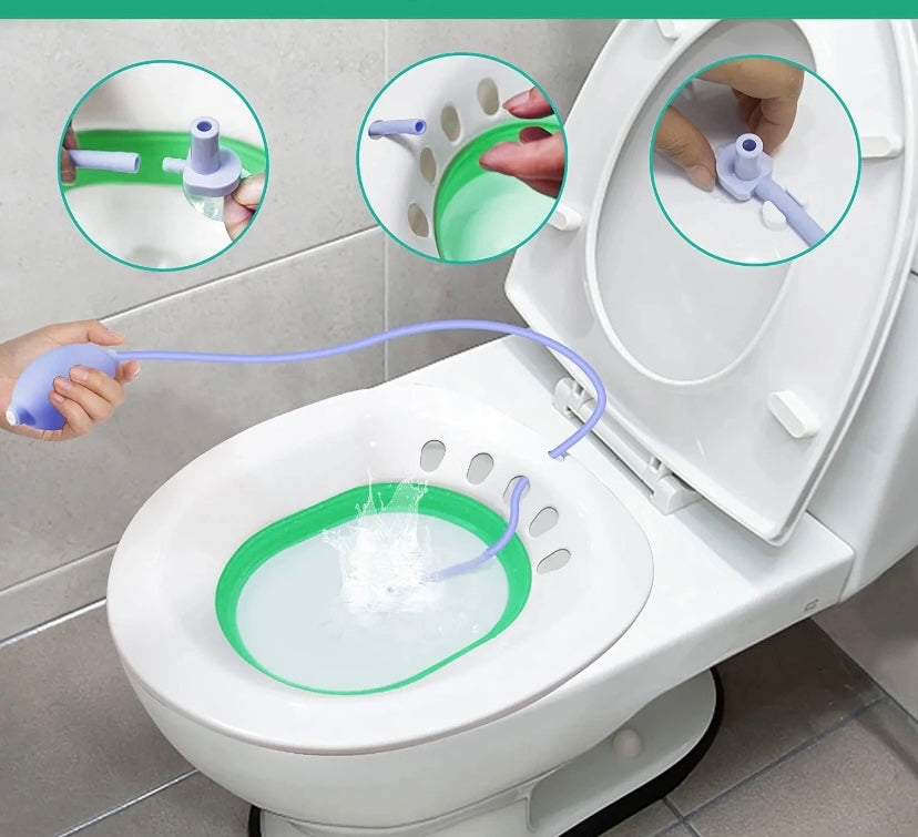 Postpartum Feminine Care, Elderly Toilet Cleaning Sitz Bath Seat