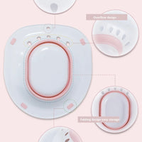 Postpartum Feminine Care, Elderly Toilet Cleaning Sitz Bath Seat - Inspired by Minana