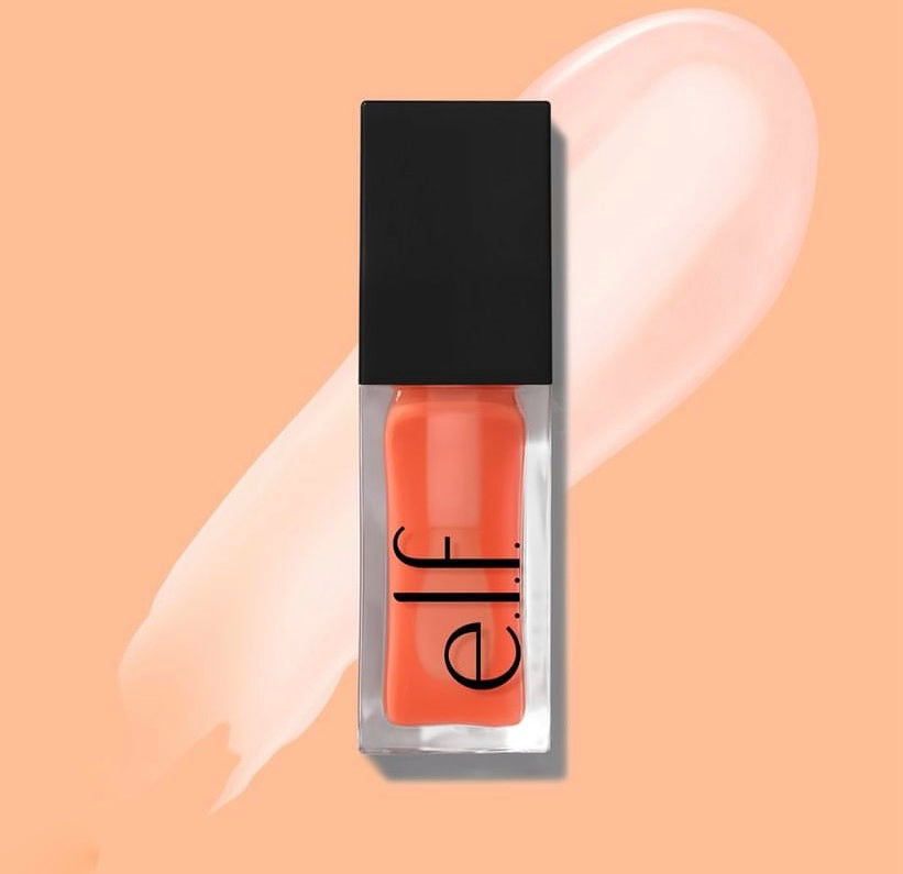 E.L.F Glow Reviver Tinted Lip Oil - Coral Fixation