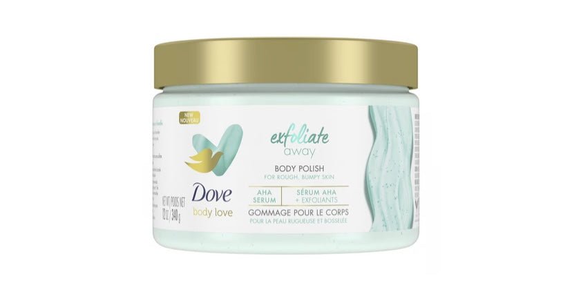 Dove Exfoliate Away Body Love Polish (340g) - Inspired by Minana