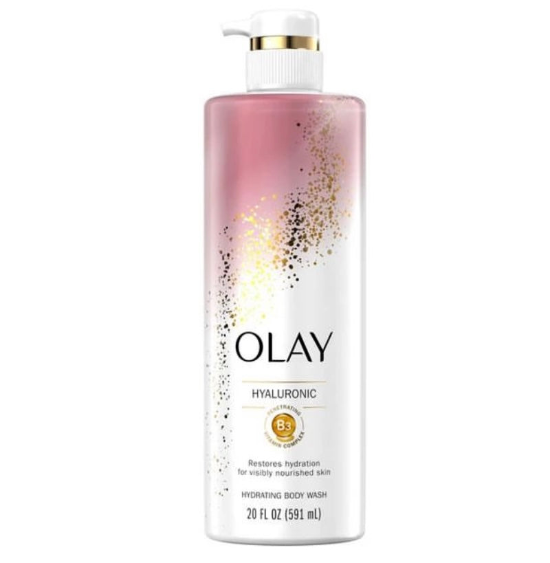 Olay Cleansing & Nourishing Body Wash with Hyaluronic Acid and Vitamin B3