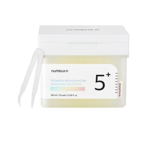 Numbuzin No.5 Vitamin-Niacinamide Concentrated Pad(70 Pads)