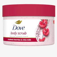 Dove Crushed Cherries & Chia Milk Exfoliating Body Scrub - Inspired by Minana