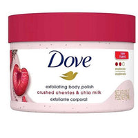 Dove Crushed Cherries & Chia Milk Exfoliating Body Scrub - Inspired by Minana