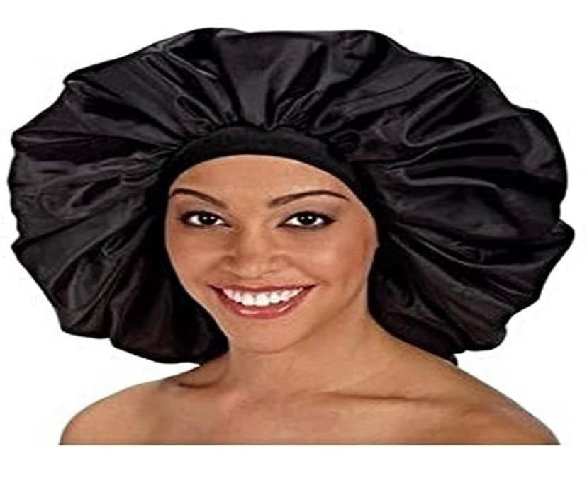 Jumbo Sleep Bonnet Cap - Hair Bonnet for Braids/Locs